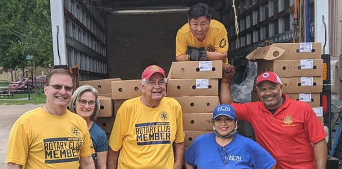 Some Positive News! Read How Our Houston-Area Rotary Clubs Are Helping  Their Communities And Staying Connected With Their Members