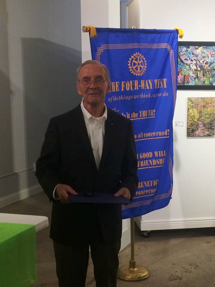 Honoring Rotary Foundation in August 2017 Rotary