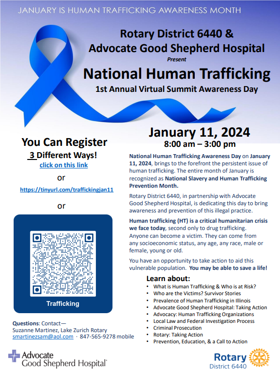 Human Trafficking Awareness and Prevention - Regroup Mass Notification