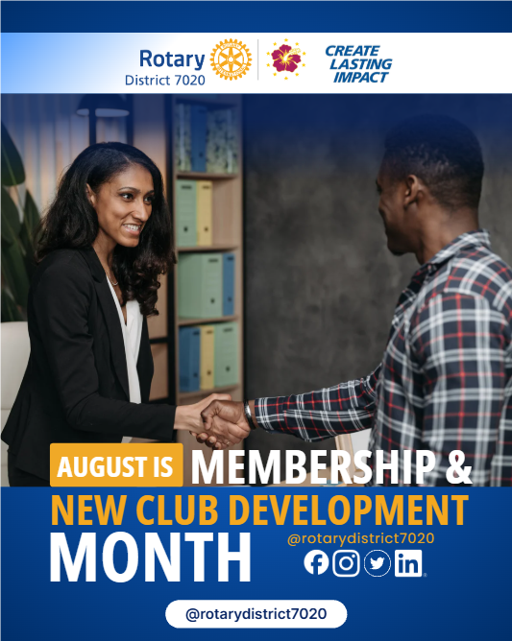 Membership & New Club Development Month
