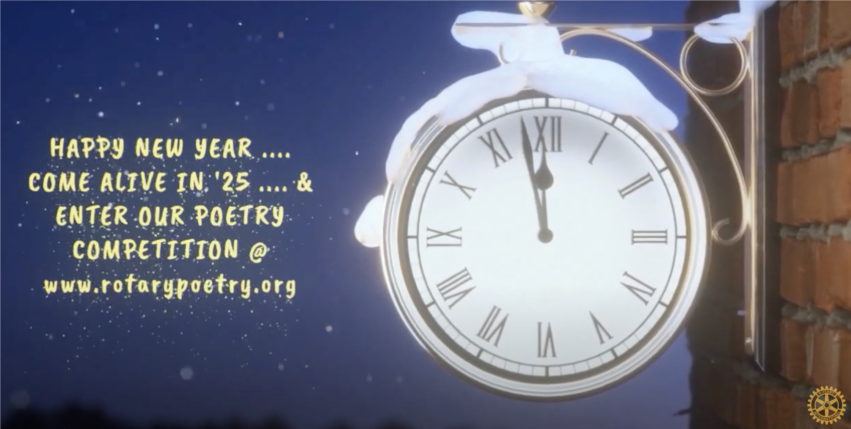 New Year - Poetry Competition