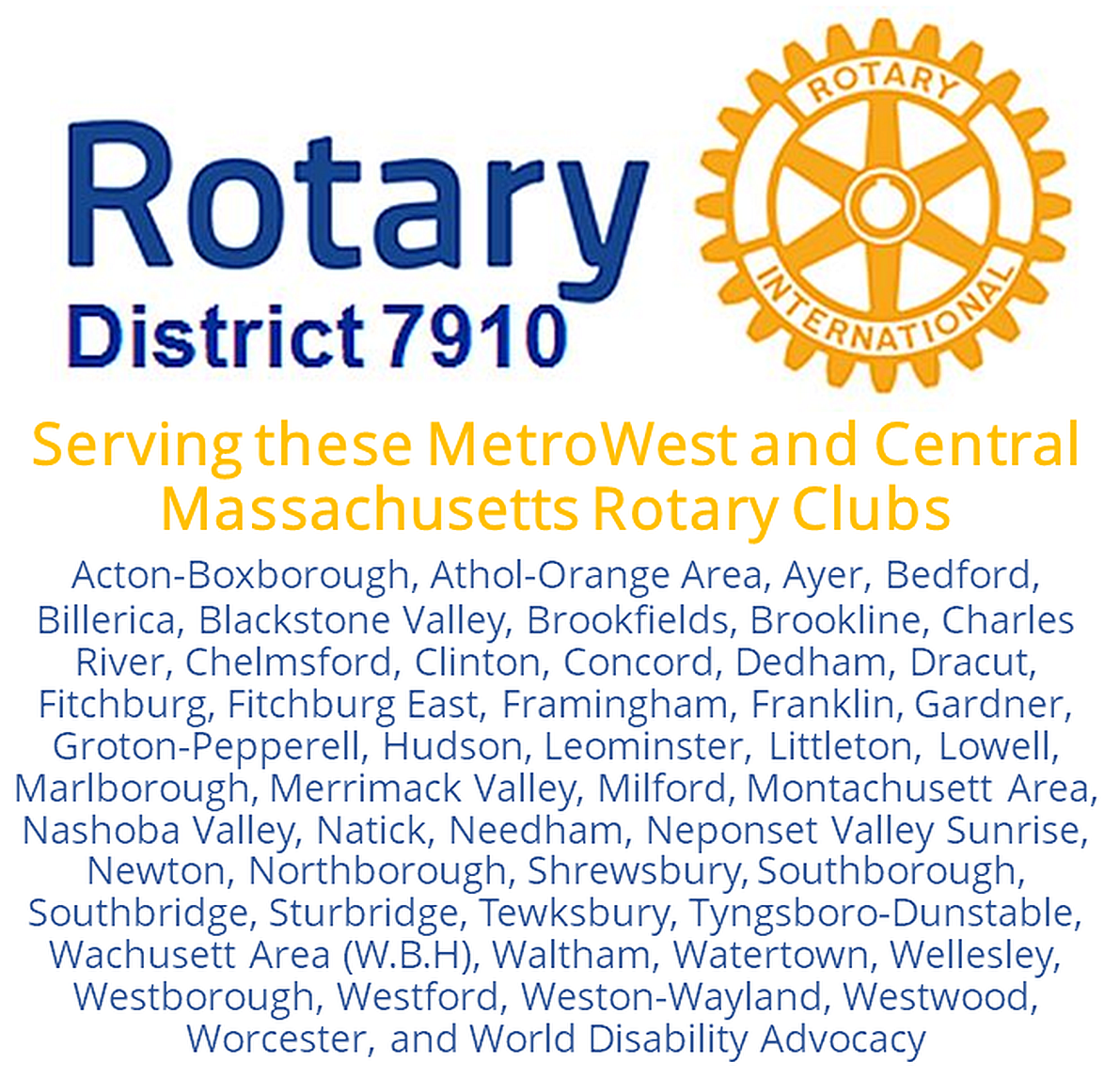 Home Page Rotary District 7910