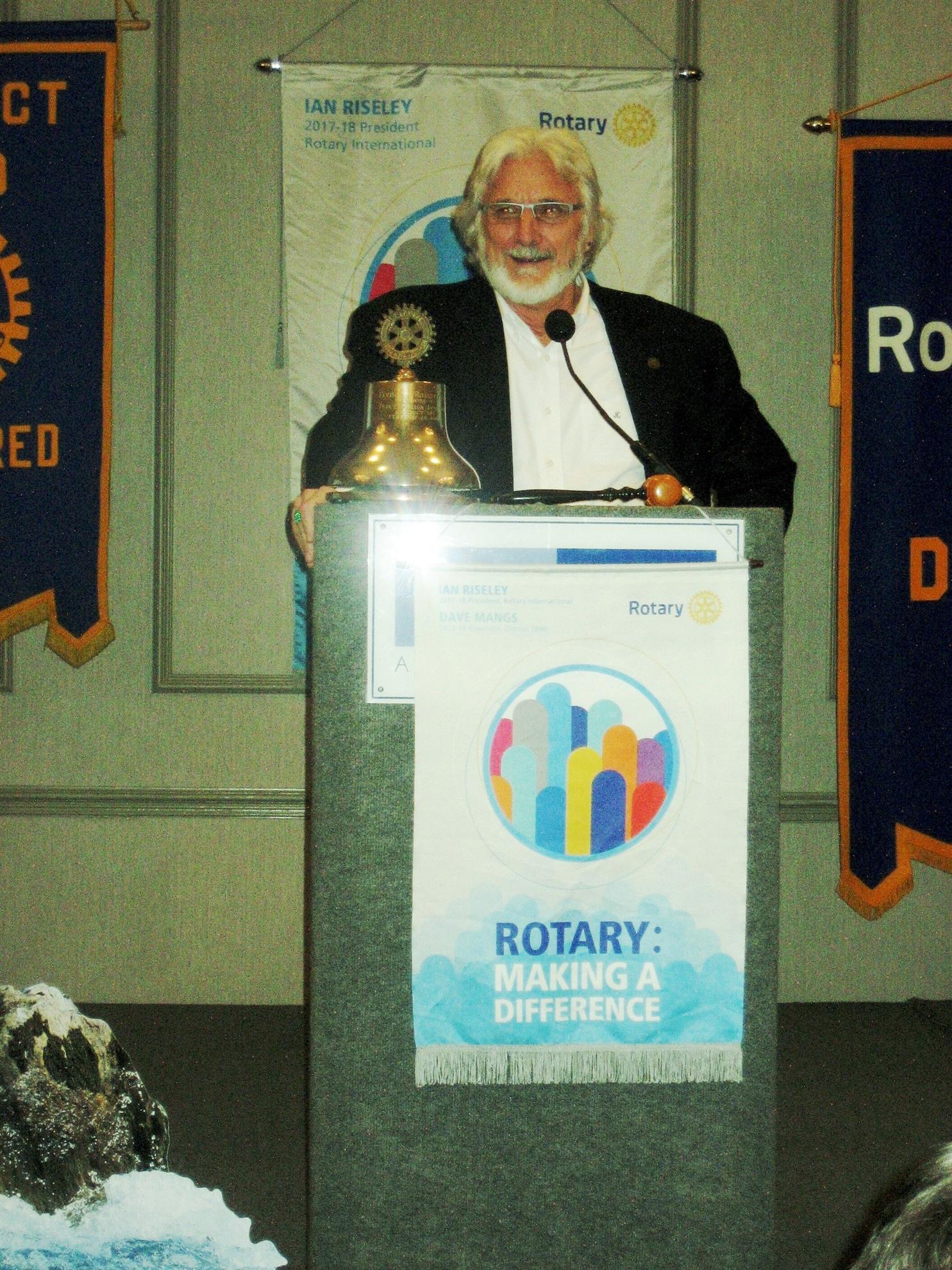 RI Director Jeffery Cadorette inspires all to make changes