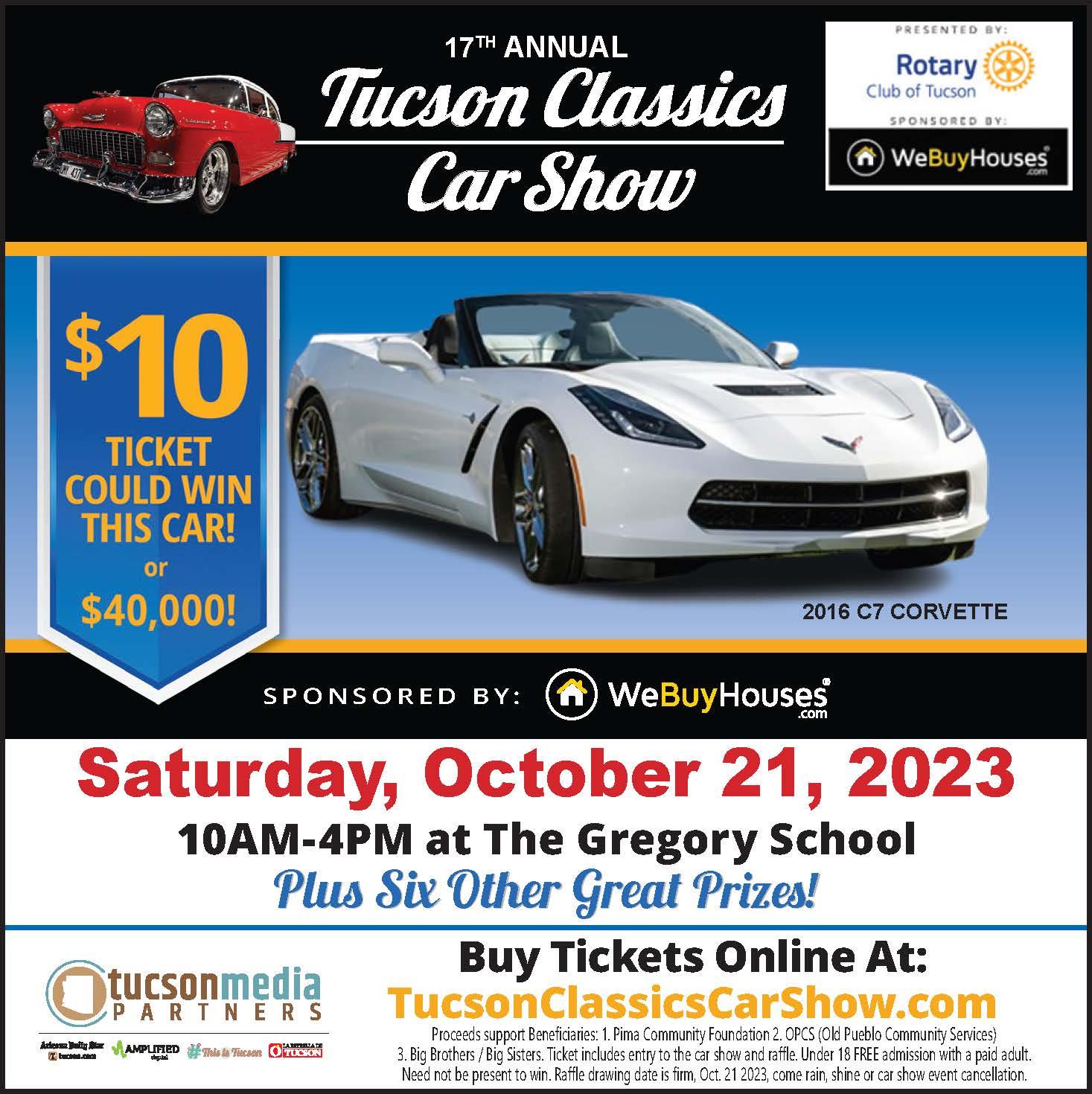 Rotary Club of Tucson 17th Classics Car Show | Rotary District 5500