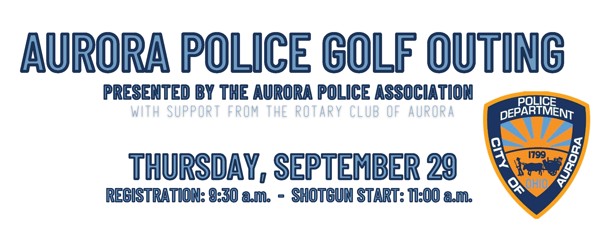 AURORA CLUB GOLF OUTING - Sept. 29th