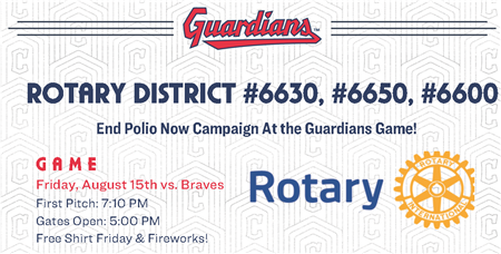AUG 15 END POLIO NIGHT AT PROGRESSIVE FIELD