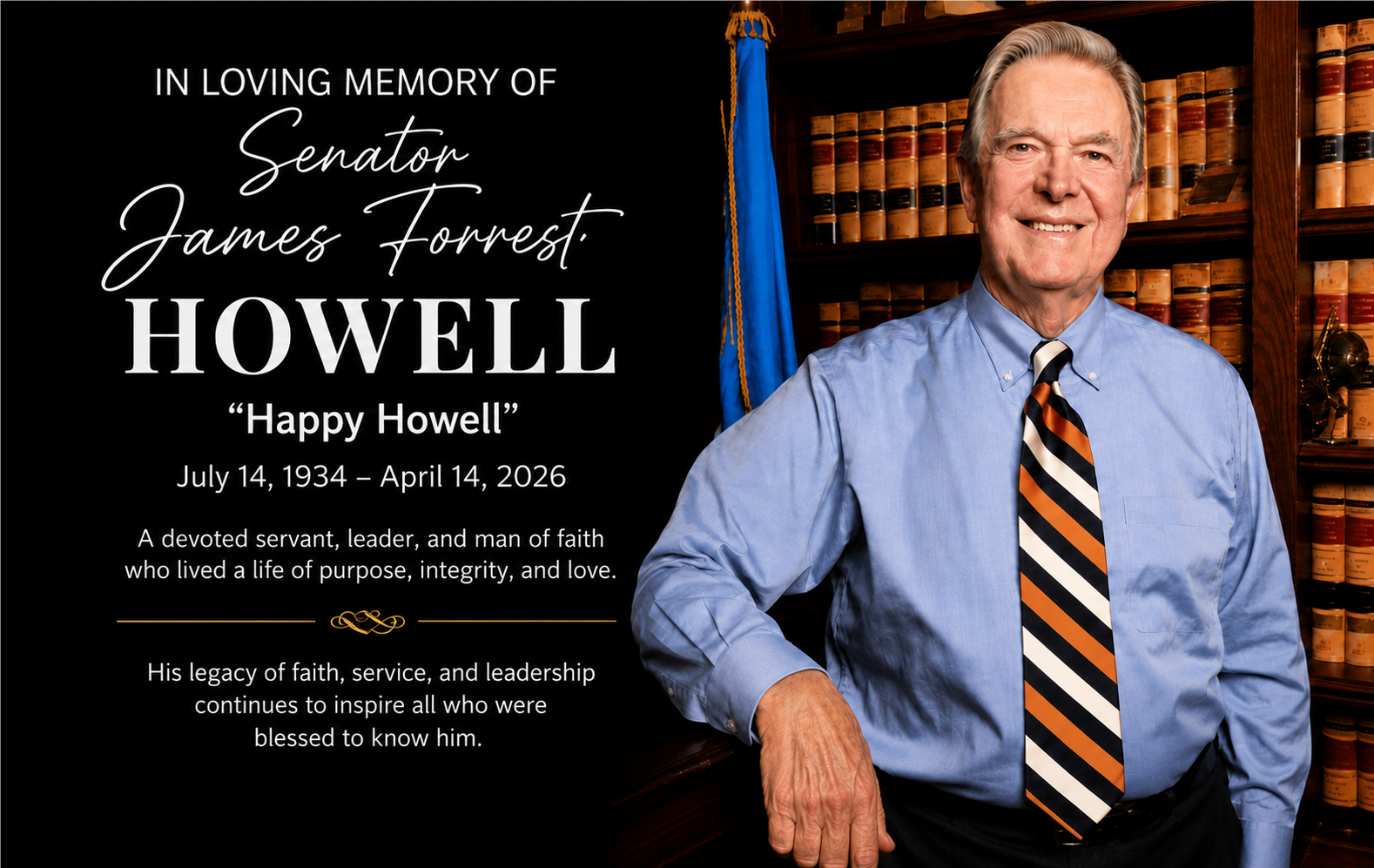 Loving Memory of James Forrest Howell