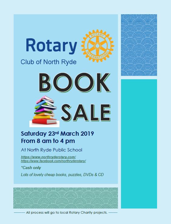BOOK SALE Rotary District 9685