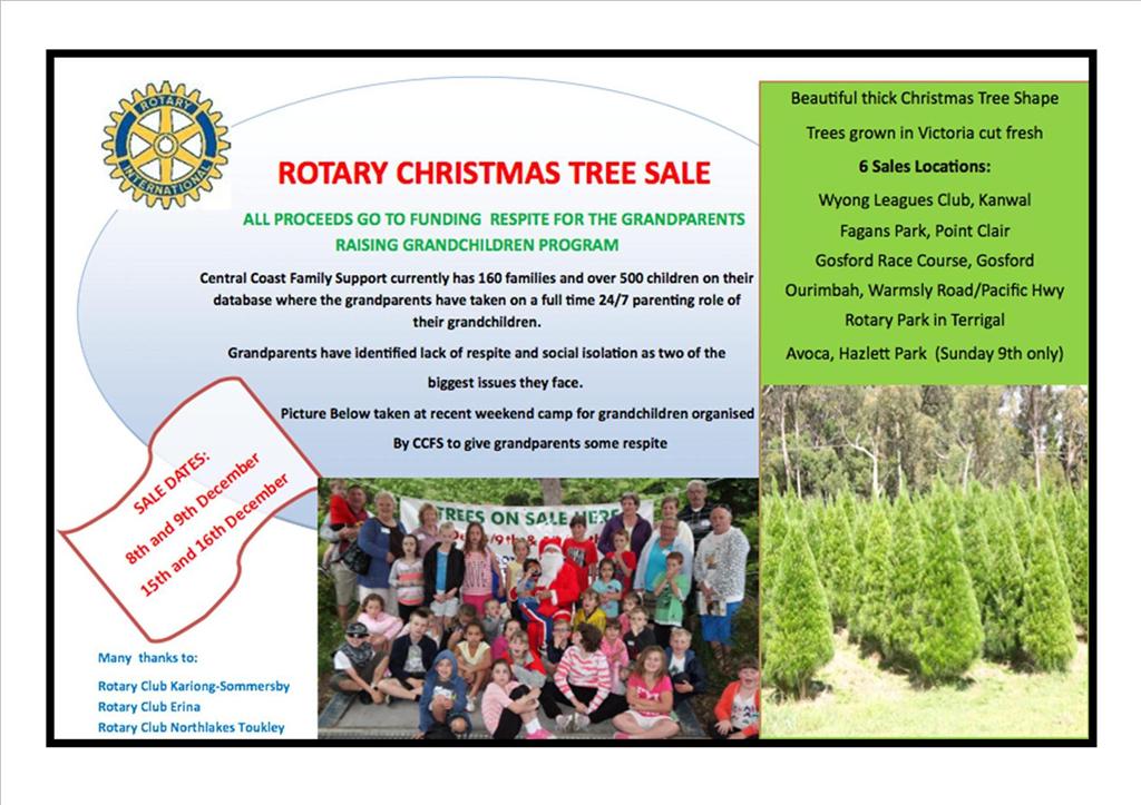 Christmas Tree Sale Rotary District 9685