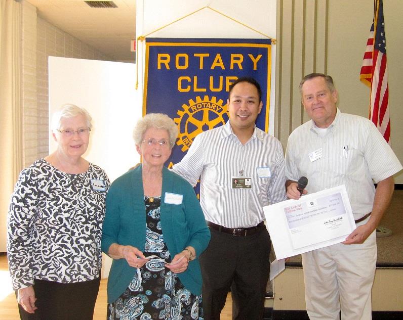 Residents of Our Lady of Fatima Villa Senior Care Sponsor Saratoga