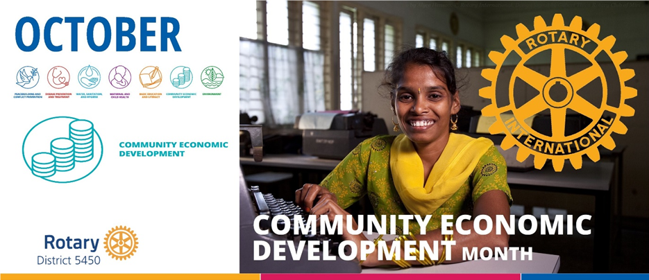 Community Development Month October is Economic and Community Development Month | District 5450