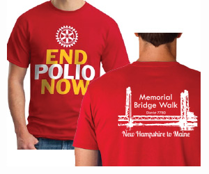 Bridgewalk T-shirt Front and Back