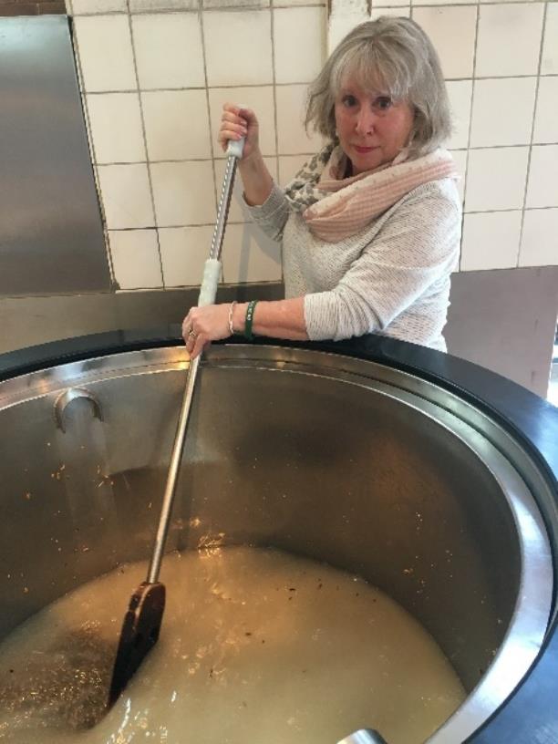 DG Janet stirring up a batch of what?