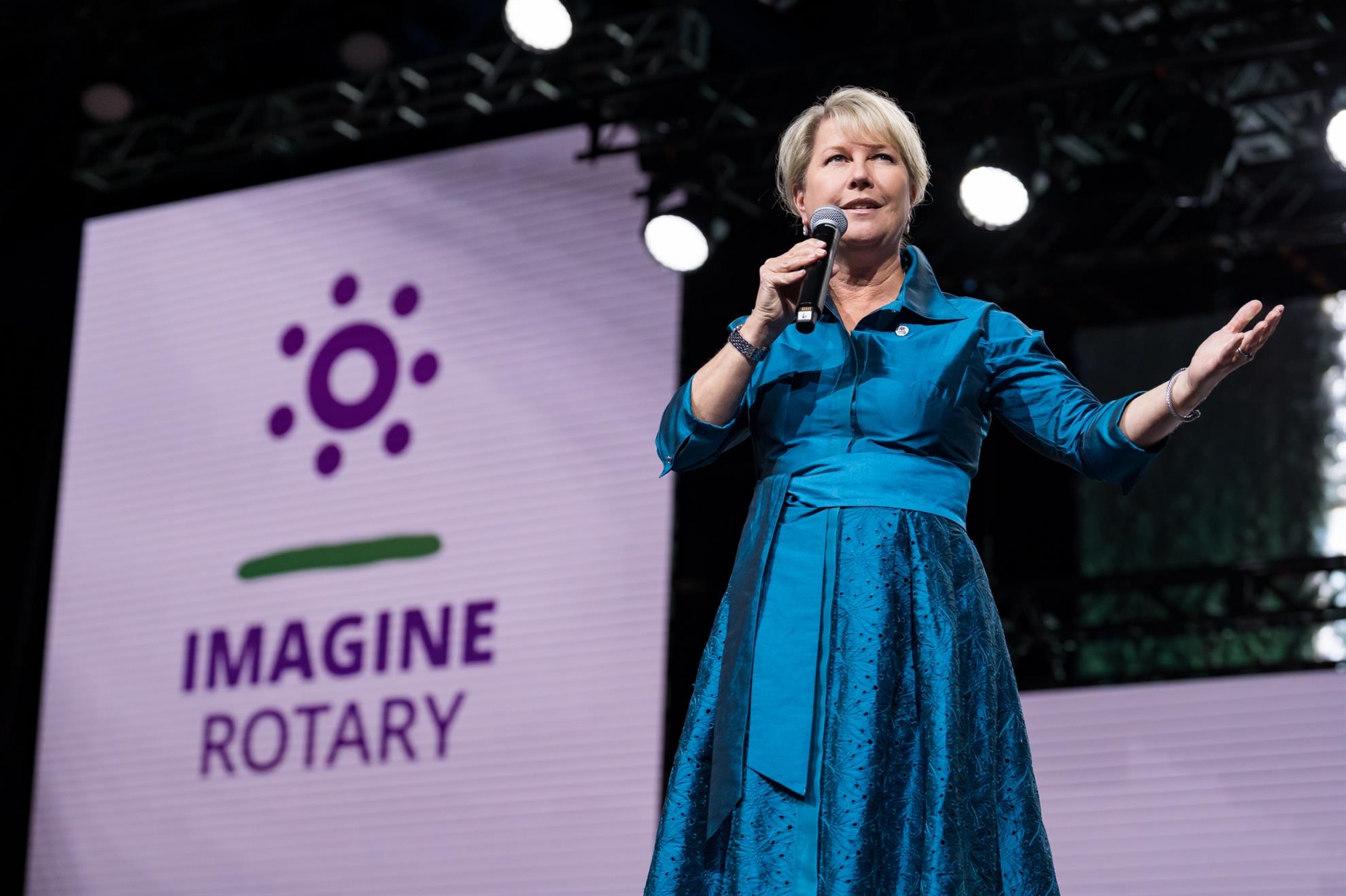The Uganda Imagine Impact Tour By Rotary International President ...
