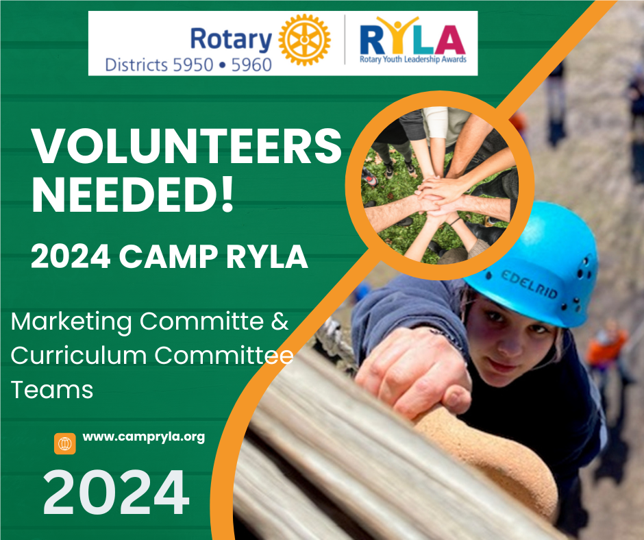2024 Camp RYLA Volunteers District 5960