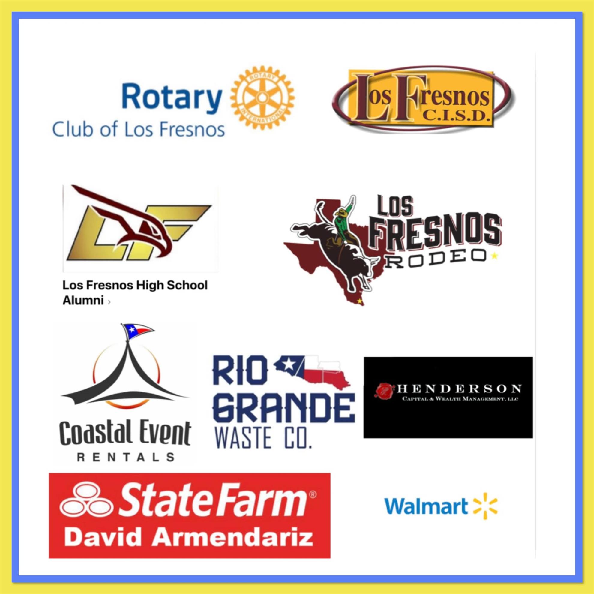 Rotary Club of Los Fresnos and Sponsors from the community support the