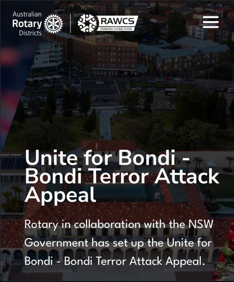 United for Bondi Poster