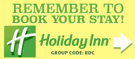 Don't Forget To Book Your Hotel Stay For Conference Directly With The Holiday Inn in Auburn NY