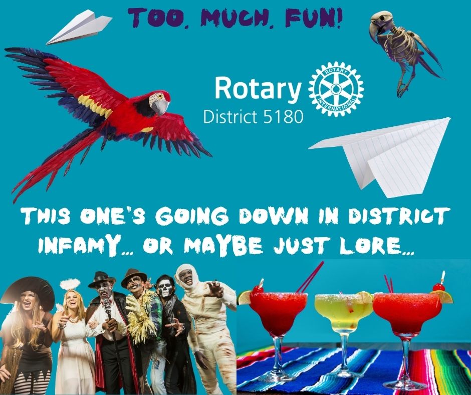 Be a Sponsor of Rotary District 5180 Conference 