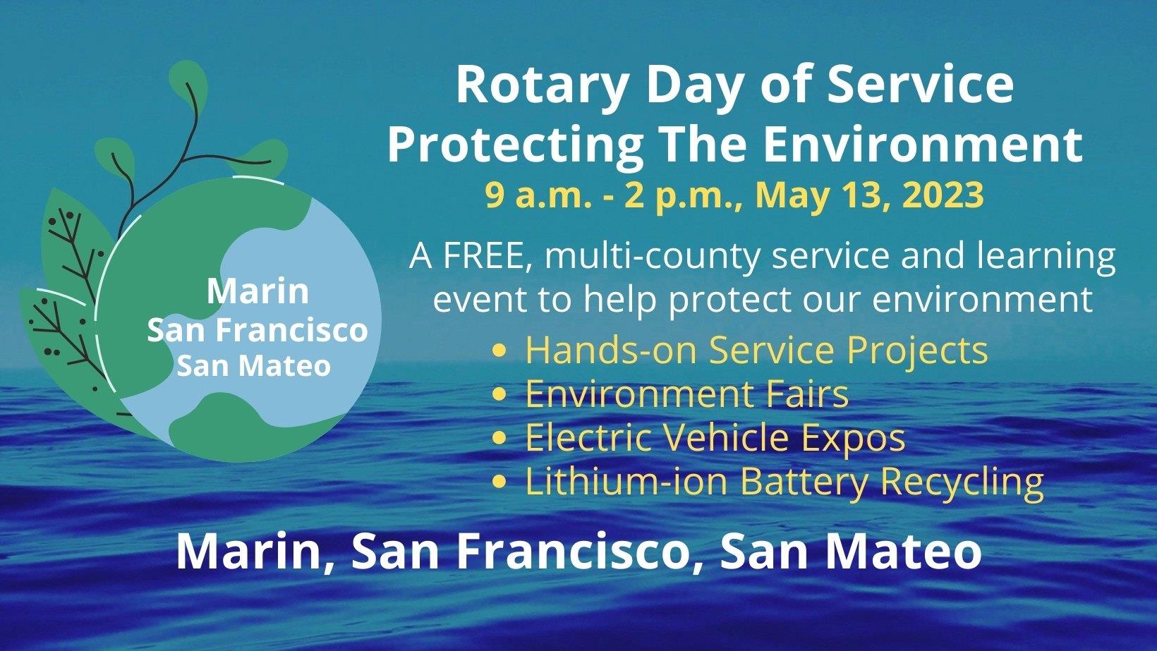 Rotary Day of Service Protecting the Environment District Home Page