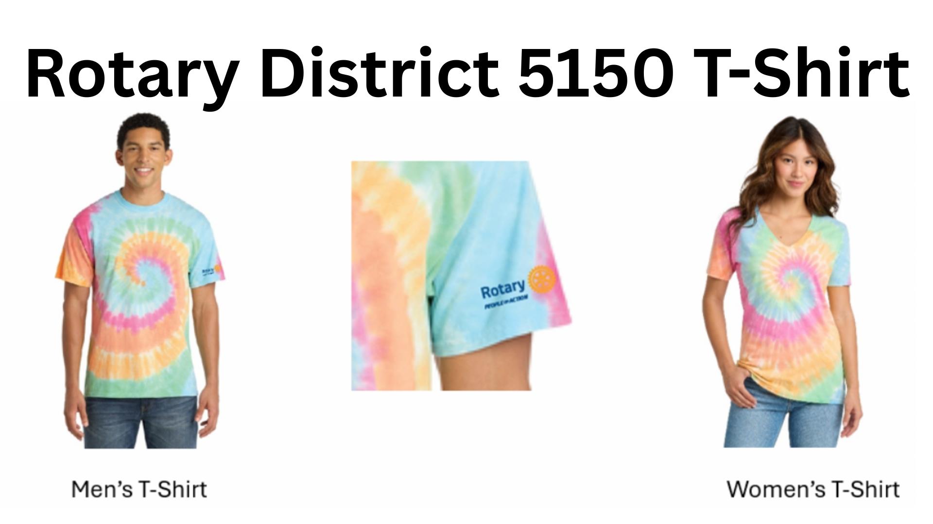 District 5150 T-Shirt Sales