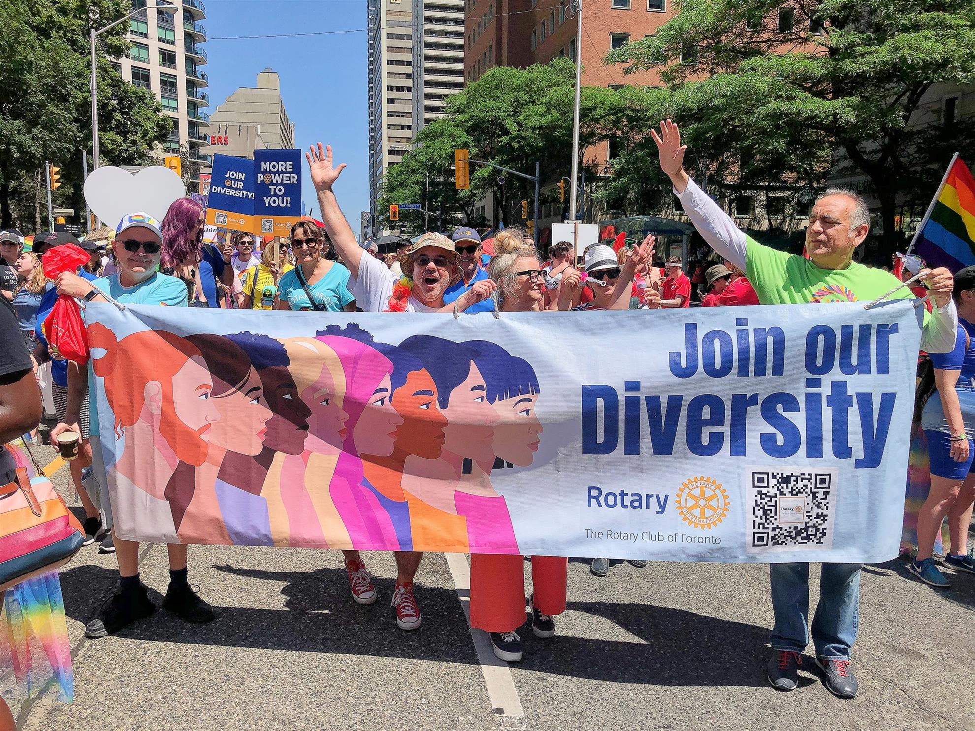 Rotary District 7070 At The Toronto Pride Parade - June 25, 2023 ...