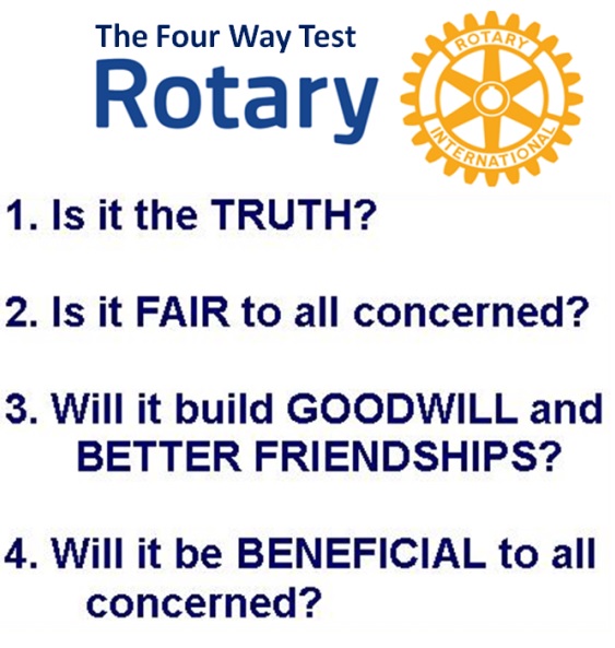 Four Way Test Speaking Competition | Rotary Club of Perth