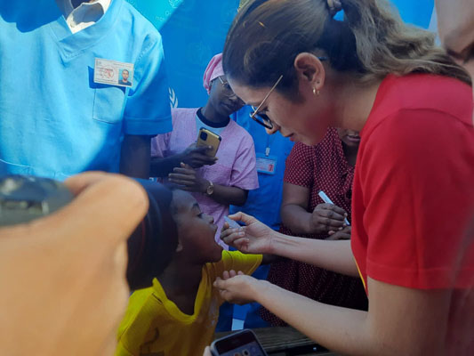Campagne de vaccination contre la polio dans le Sud de Madagascar, août 2026