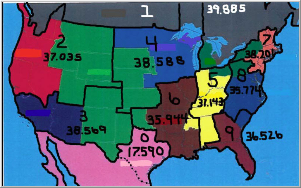 Zone Maps | Zones 25B & 29