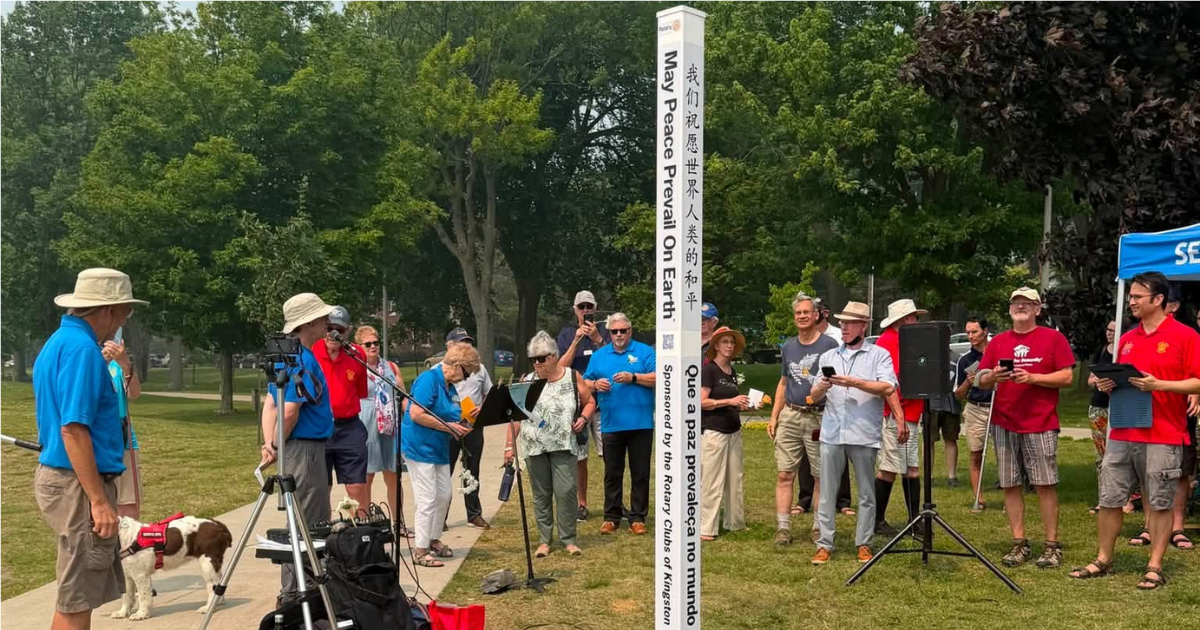 Peace Pole Kingston