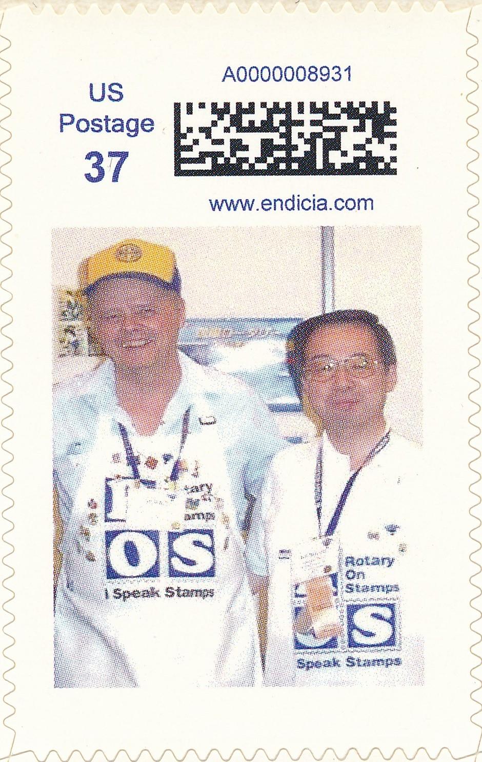 Rotary on Stamps commemorative stamp