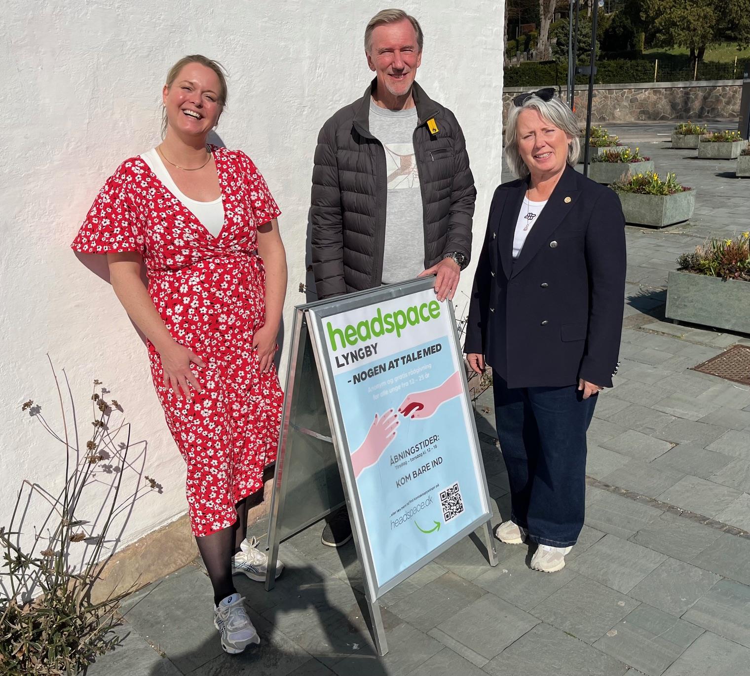 Headspace i Lyngby ligger i den helt gamle og meget hyggelige biblioteksbygning