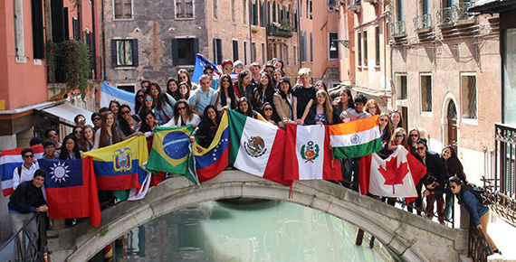 Rotary Youth Exchange students