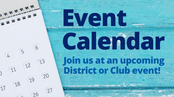 Rotary District 6250 Event Calendar