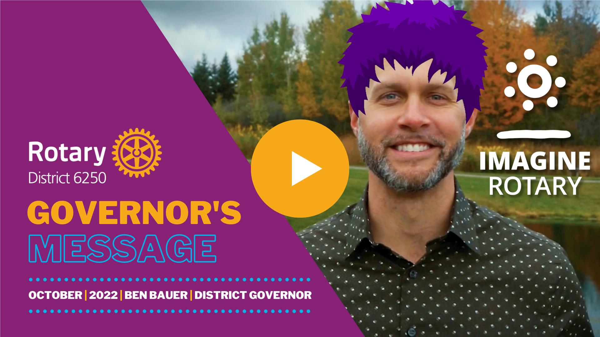October Governor's Message