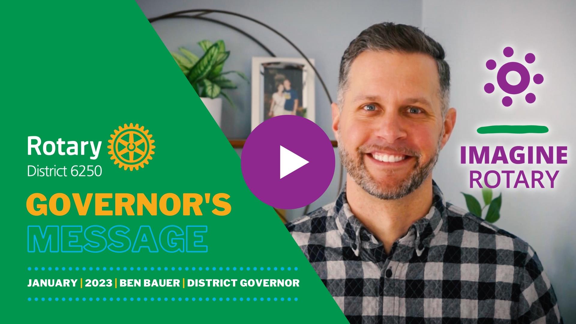 December Governor's Message