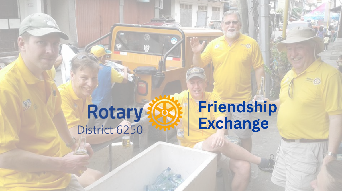 Rotary Friendship Exchange D6250 and D3850 District 6250