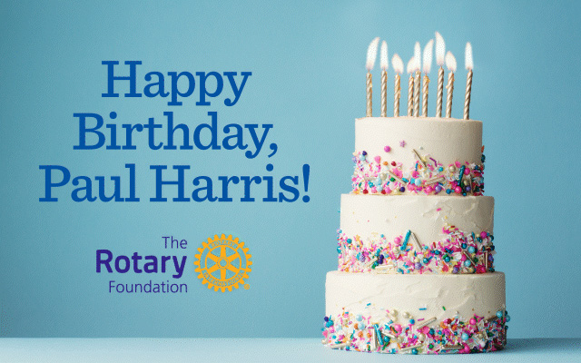 Happy Birthday, Paul Harris! | District 5495