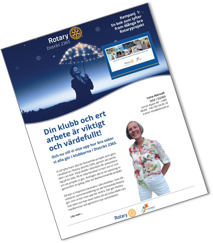 Bokprojekt D2365 The Magic of Rotary