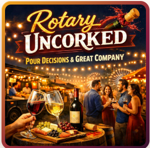 Rotary Uncorked โ Pour Decisions & Great Company. Poolside gathering at Rydges Resort Hunter Valley.