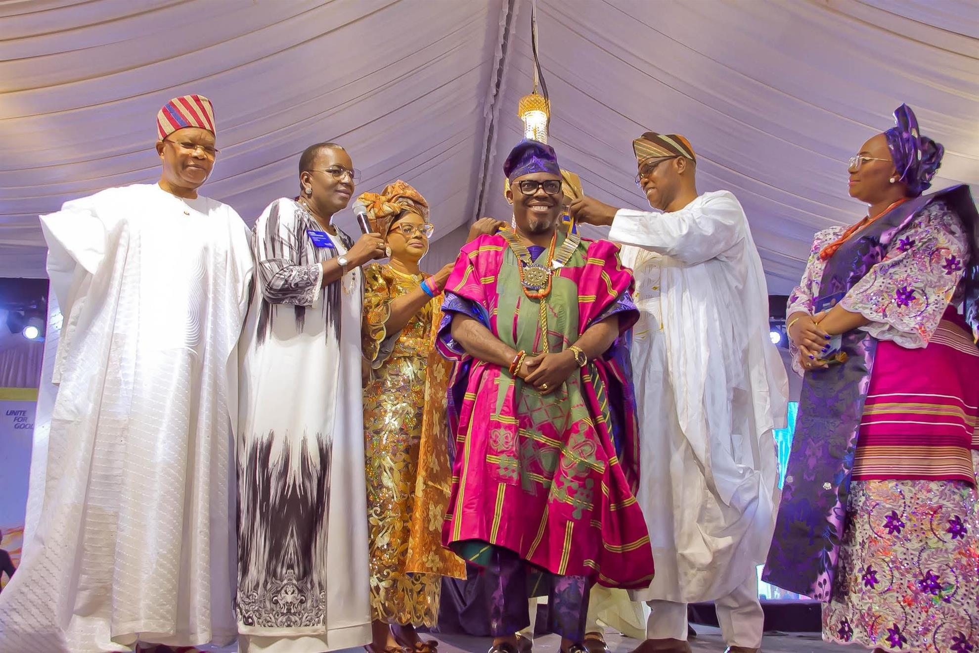 Prince Henry Akinyele, installed as second District Governor 