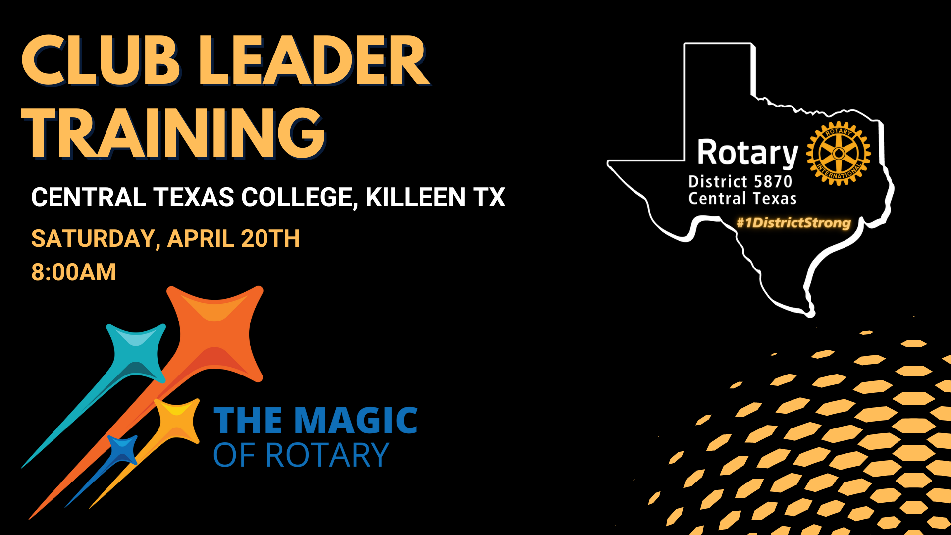 Club Leader Training | Rotary District 5870