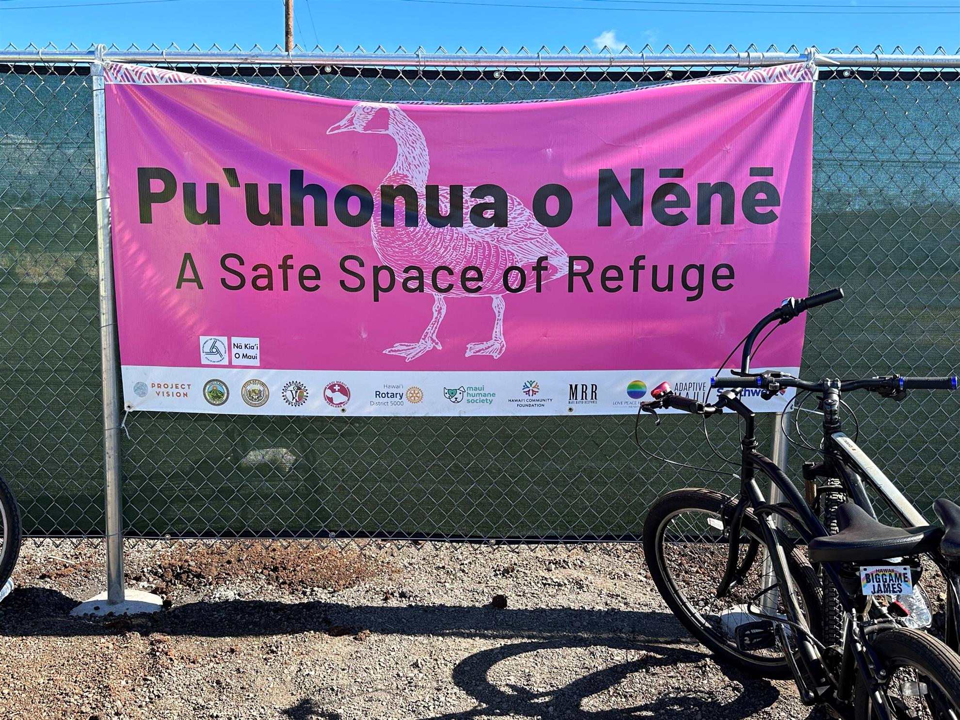 Lahaina Sunset Presents Check To Pu uhonua O Nene Shelter Hawai i Lahaina Sunset Presents Check To Pu uhonua O Nene Shelter Hawai i