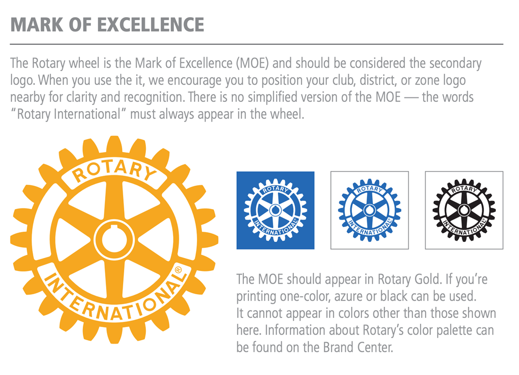 Rotary's Mark of Excellence