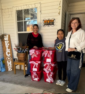 Hope House staff baskets
