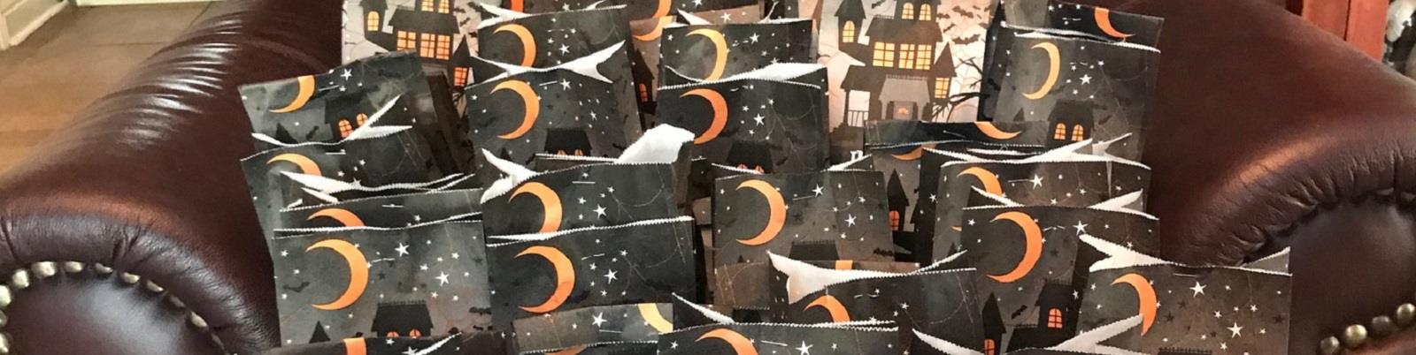 ASTRA Club of Austin prepared Halloween Goodie Bags for Foster Children