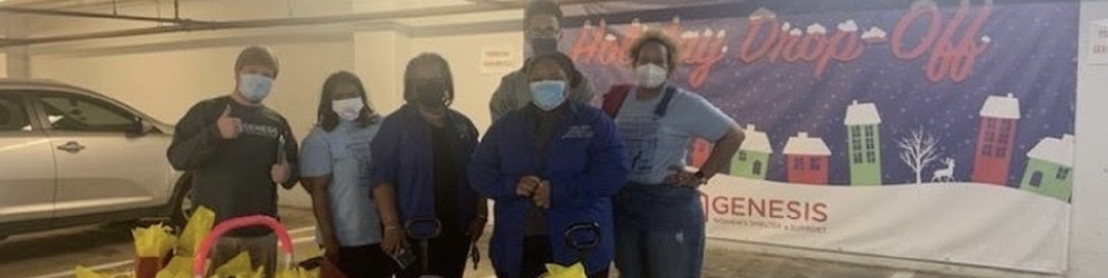 Astra’s donating books and pajamas to the Genesis Women’s shelter around the holidays.