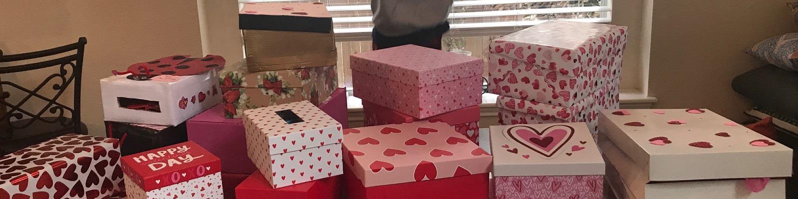 ASTRA Club of Austin Made Unique Valentine's Day Boxes