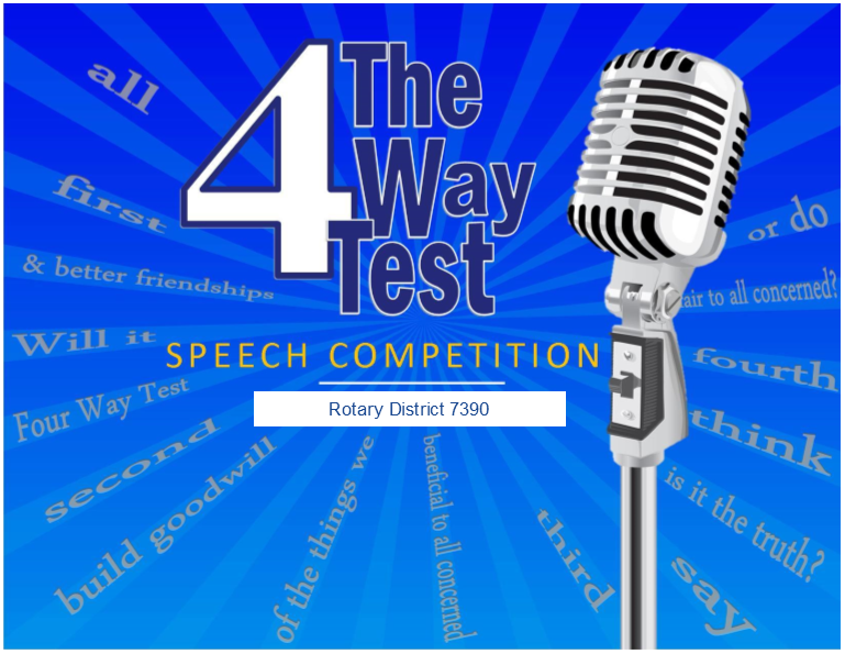 speech score sheet contest District  Contest Way Speech  Test 7390 Four