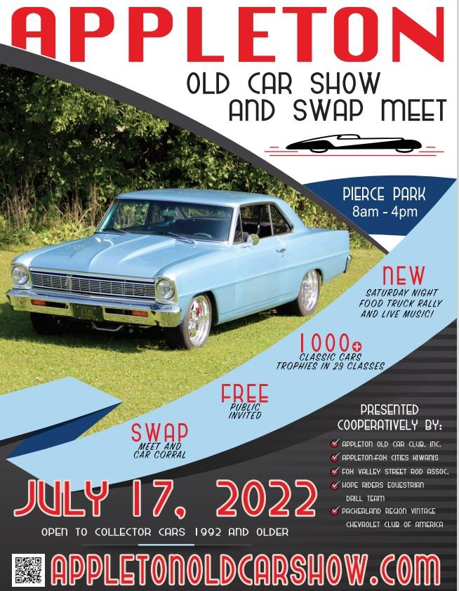 44th Annual Appleton Old Car Show and Swap Meet Appleton Fox Cities